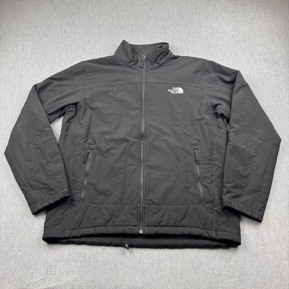 The North Face Jacket Mens XL Black Apex Bionic Softshell Full Zip Outdoor Top
